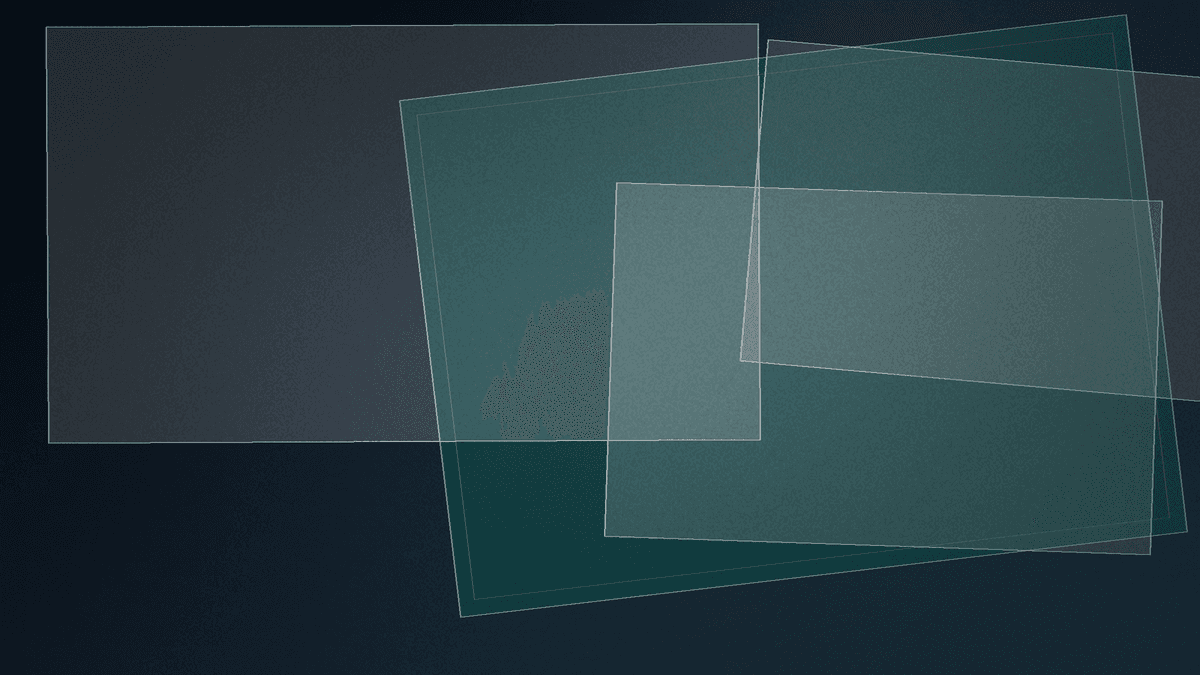 Abstract cover artwork for GlazingPost — Residential Windows