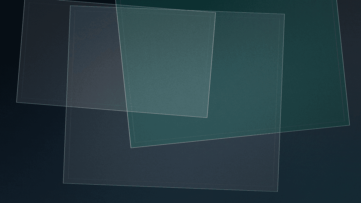 Abstract cover artwork for GlazingPost — Residential Windows